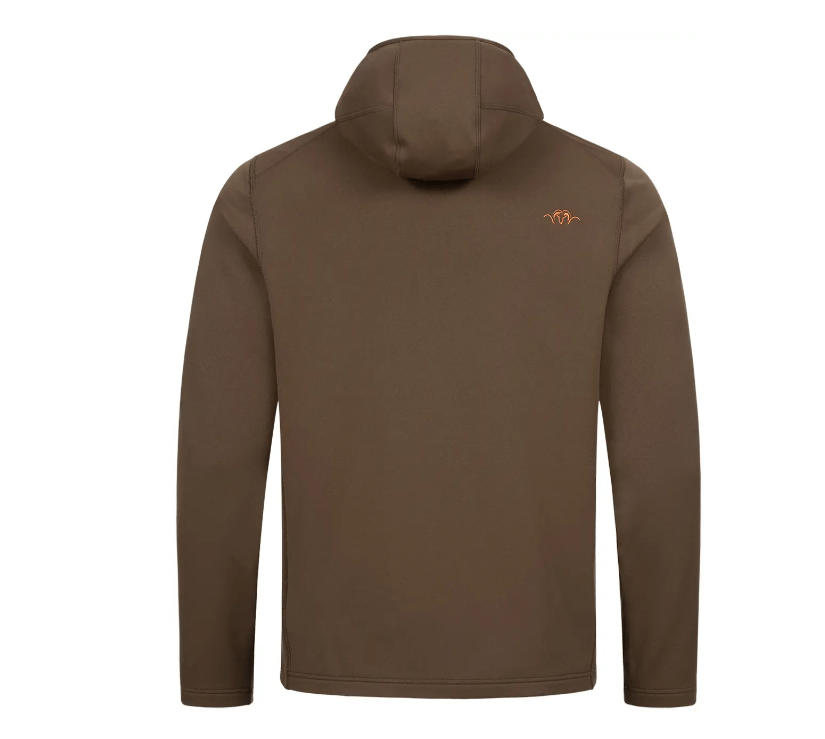 Куртка Blaser Active Outfits Men’s Drain FZ Hoody Dark brown Фото 3